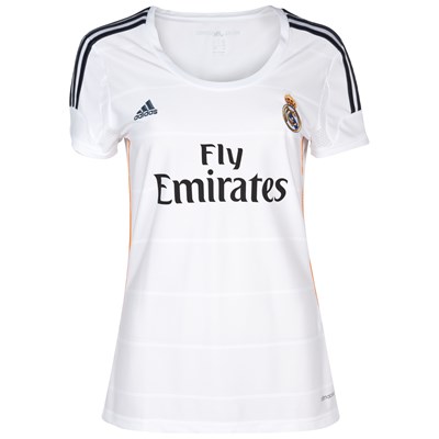 13-14 Real Madrid Home Womens Jersey Shirt